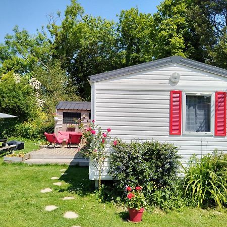 Mobil-Home Coin De Paradis En Cote D'Opale Sur Terrain Prive Et Sa Caravane Hermelinghen Buitenkant foto